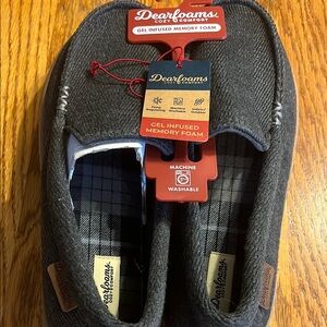 Dearfoams Gray Slip-On Loafers for Comfort